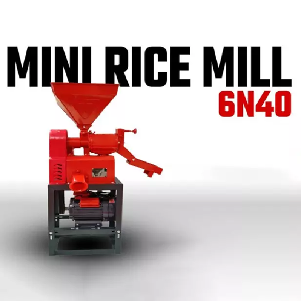Kisan Shakti 3 HP Mini Rice Mill with Motor 2800 RPM, 6N40