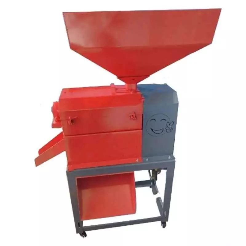 Vinspire Mini Rice Mill Machine Mild Steel 600-700 Kg/hr Production Capacity with 10 HP Motor, 6N130