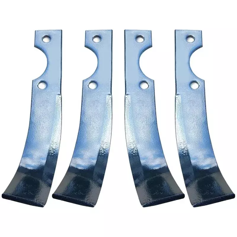 GENERIC Heavy Blade Mild Steel for Power Tiller / Weeder, DU-DA-20211763 (Pack of 4)