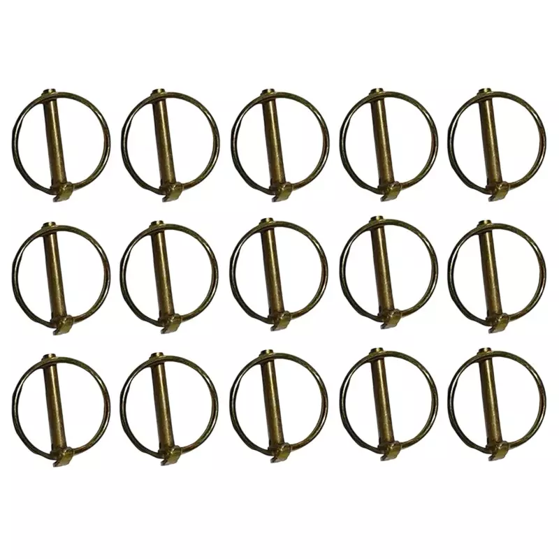 GENERIC Heavy Duty Round Pin Mild Steel 10 mm For Power Tiller / Weeder, JS-DA-20211840 (Pack of 15)