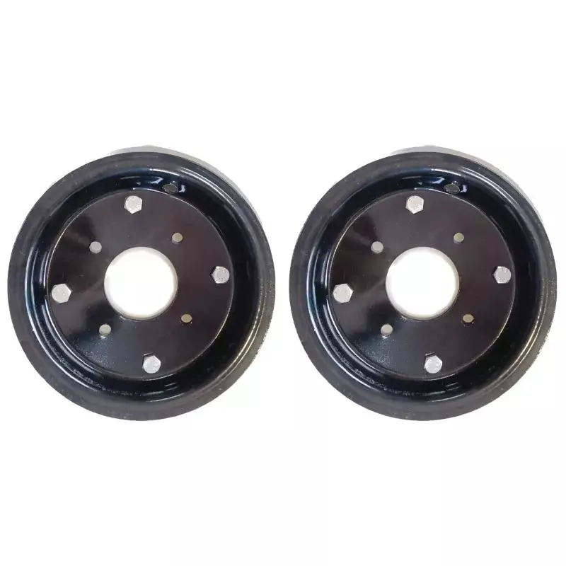 GENERIC Heavy Duty Rim for 4.00 - 8 Size Tyres Suitable For Power Weeder / Tiller, TI-HD-45080 (Pack of 2)