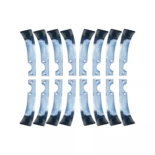 GENERIC Heavy Duty Dry Land Blade Mild Steel For 5 to 10 HP Petrol & Diesel Power Tiller, JS-DA-20211837-C4 (Pack of 16)