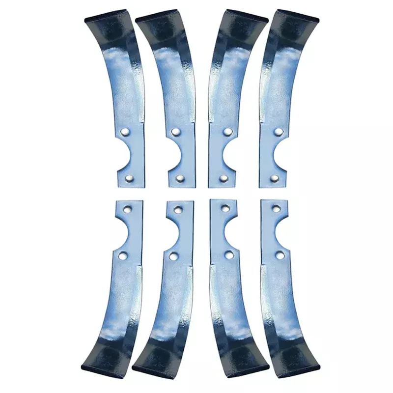 GENERIC Heavy Duty Dry Land Blade Mild Steel For 5 to 10 HP Petrol & Diesel Power Tiller, JS-DA-20211837-C2 (Pack of 8)