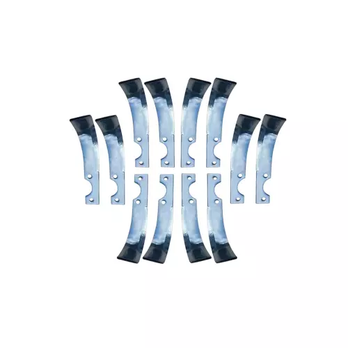 GENERIC Heavy Duty Dry Land Blade Mild Steel For 5 to 10 HP Petrol & Diesel Power Tiller, JS-DA-20211837-C3 (Pack of 12)