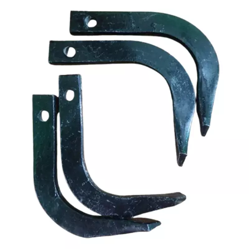 GENERIC Premium Quality Tilling Blade 7 Inch (17.78 cm) Mild Steel for 5 to 12 HP Power Tiller, JS-DA-20211823-C1 (Pack of 4)