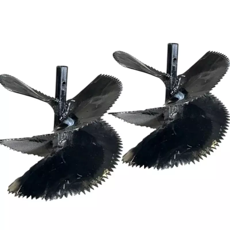 GENERIC Heavy Duty Spiral Ridger Mild Steel for 5 to 12 HP Diesel Power Tiller, DU-DA-20211745 (Pack of 2)