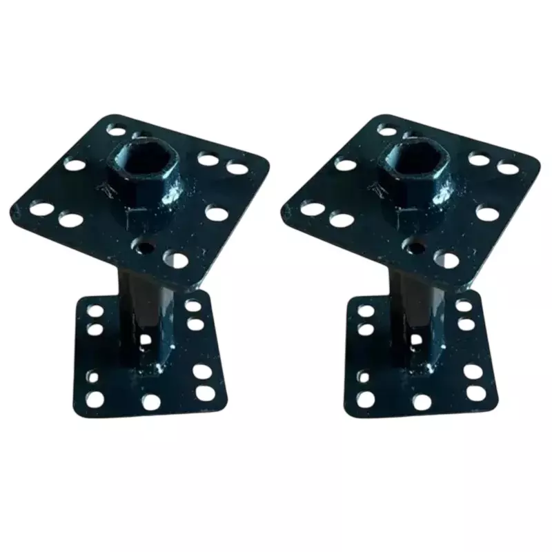 GENERIC Heavy Duty Rotary Shaft Mild Steel 2 Row for Petrol Power Tiller, TI-2R-12791 (Pack of 2)