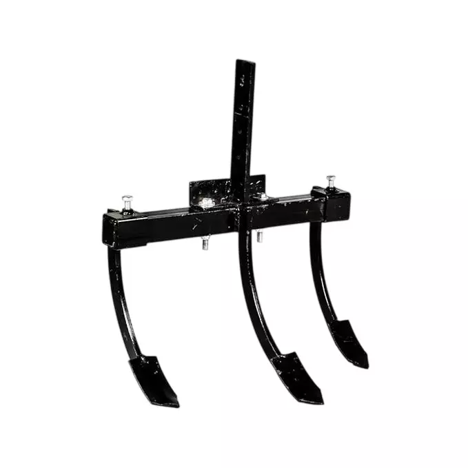 Balwaan 3 Tyne Adjustable Cultivator Black Color High Quality Steel Body for Small and Medium Farms, CL-30A