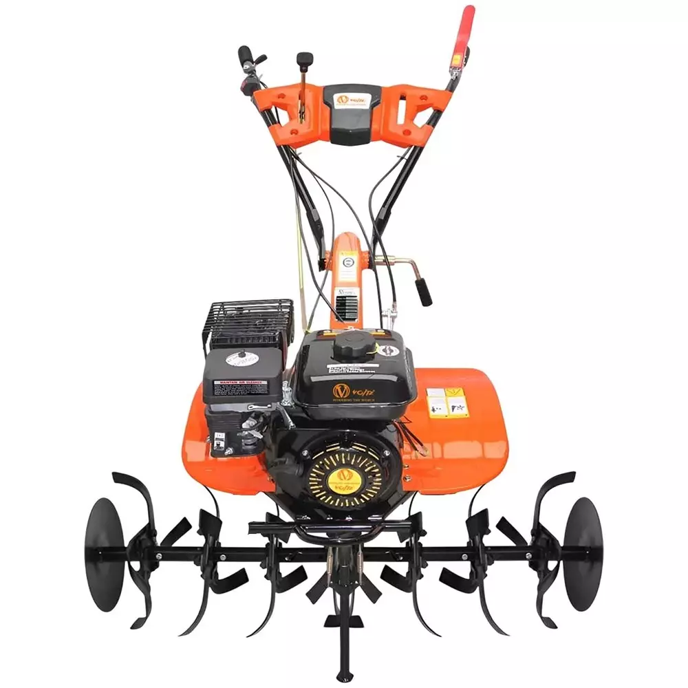 VOLTZ 4 Stroke Heavy Duty Agriculture Cultivator 7 HP Petrol Engine with High Metal 32 Blades Set, VPX-1000