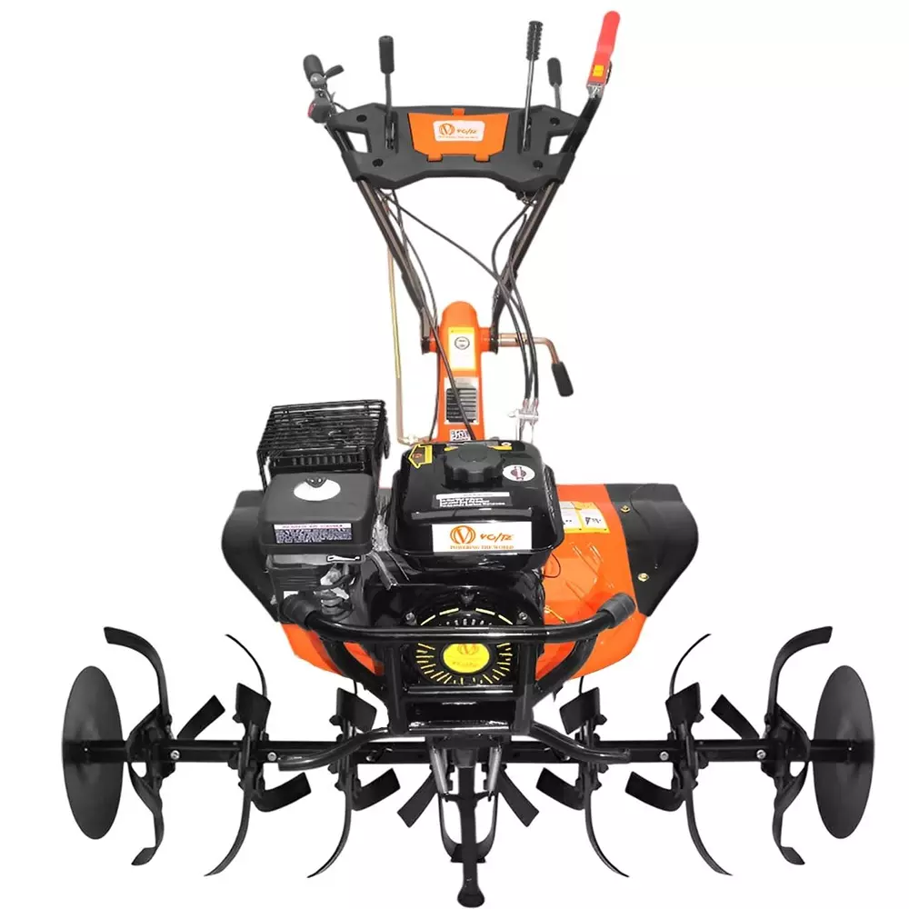 VOLTZ Heavy Duty Agriculture Cultivator 8 HP Petrol Engine with High Metal 32 Blades Set, VPX-1500
