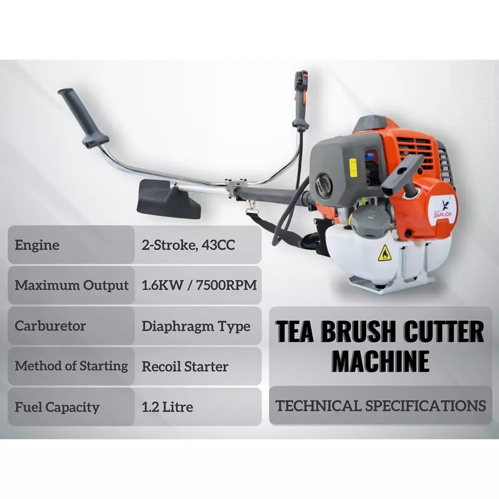 sharp-garuda-tea-pruner-machine-2-stroke-43cc-petrol-engine-brush-cutter