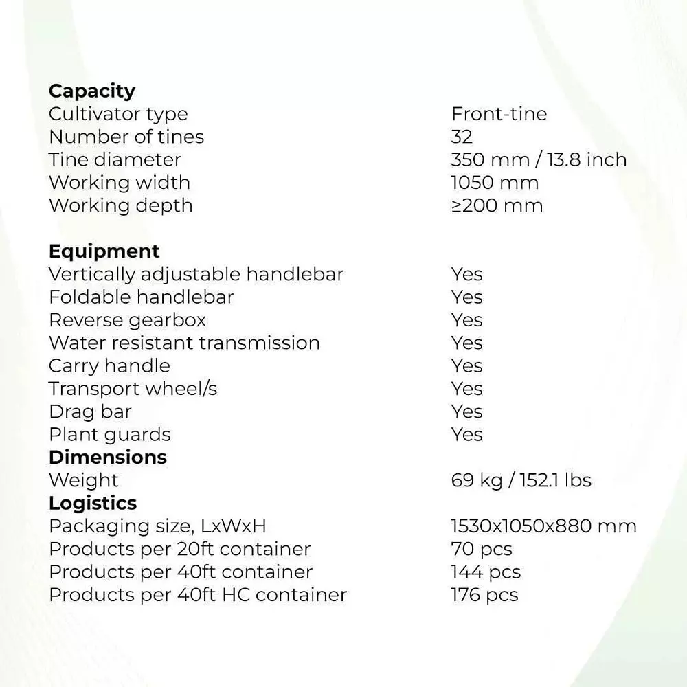 bonhoeffer-55-hp-power-tillerweeder-208-cc-displacement-and-4-stroke-ohv-air-cooled-engine-bon-gt-950t