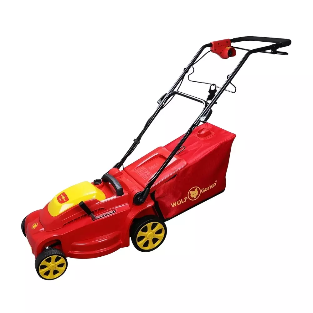 Wolf Garten Electric Corded Electric 3-in-1 Lawn Mower with 1800 W Power, 16 inch (406.4 mm) Winged Blade and 40 cm Cutting Width, 18BKMJL2650