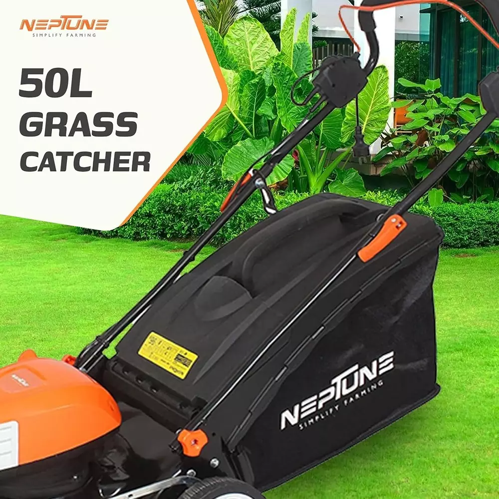 neptune-lm-16e-electric-rotary-lawn-mower-capacity-50-litre
