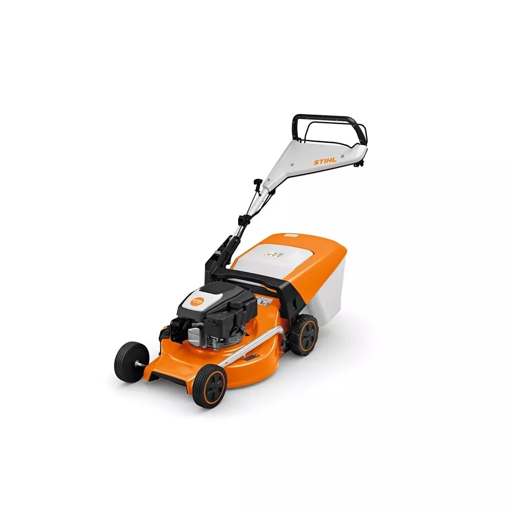 Stihl Petrol Lawn Mower 127 cm³ 1227 g/kWh CO2 with 55 L Grass Catcher Box, RM 253
