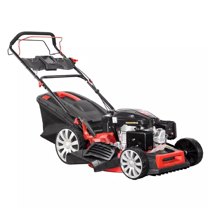 Falcon Rotary Lawn Mower 4.7 HP 196 cc 51 cm Cutting Width Red & Black for Cutting Grass & Small Edges, Roto Drive 51