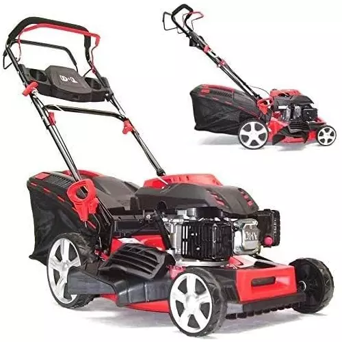 Falcon Rotary Lawn Mower Carbon Steel Multicolor PVC Grip 36 mm Cutting Capacity for Cutting Thick & Hard Branches