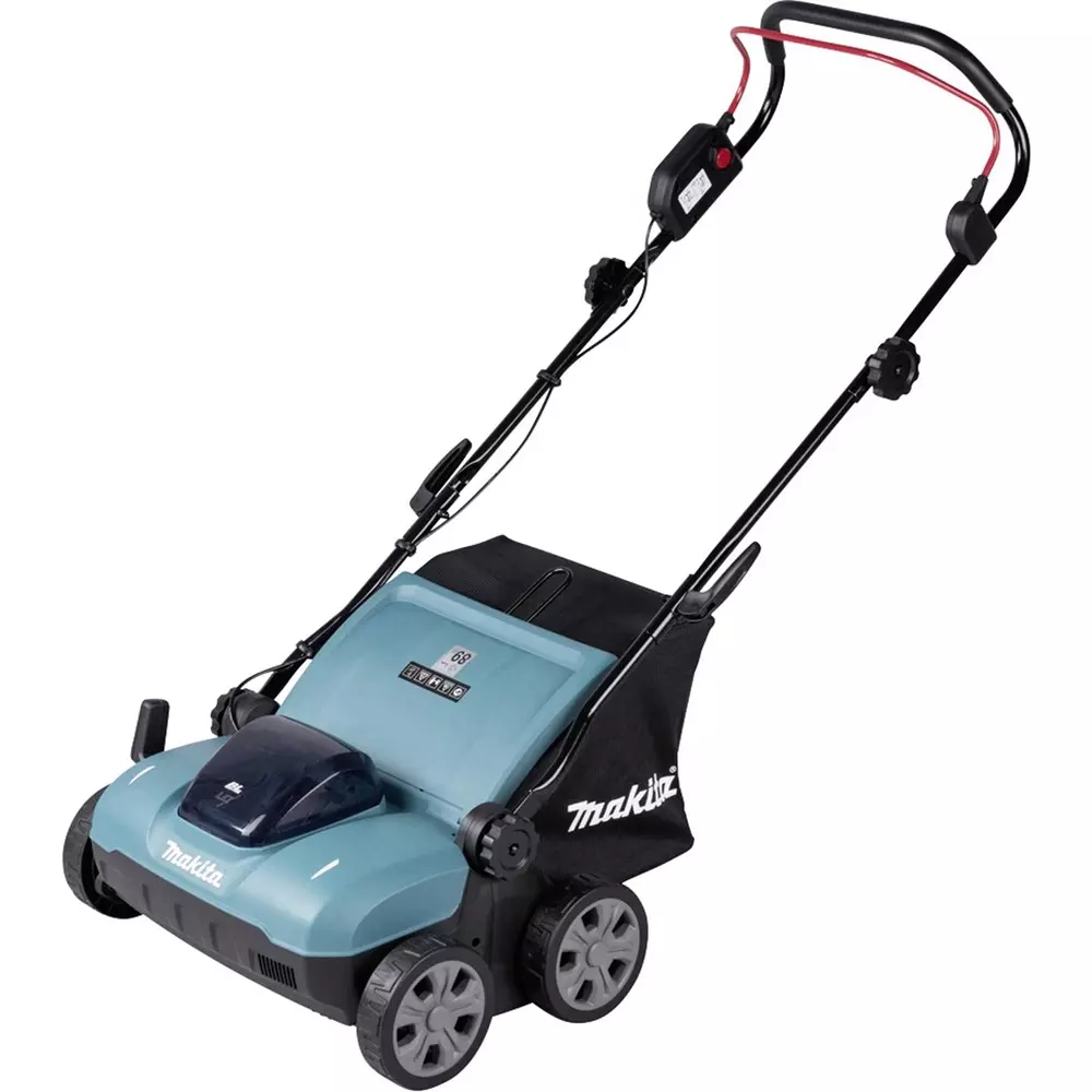 Makita Cordless Lawn Mower 18 V LXT Li-Ion 320 mm Cutting Width and 0 - 3300 RPM No Load Speed, DUV320Z (Without Battery & Charger)