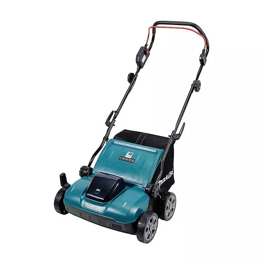 Makita Cordless Lawn Mower 18 V LXT Li-Ion 320 mm Cutting Width and 0 - 3300 RPM No Load Speed, DUV320RT (With Battery & Charger)