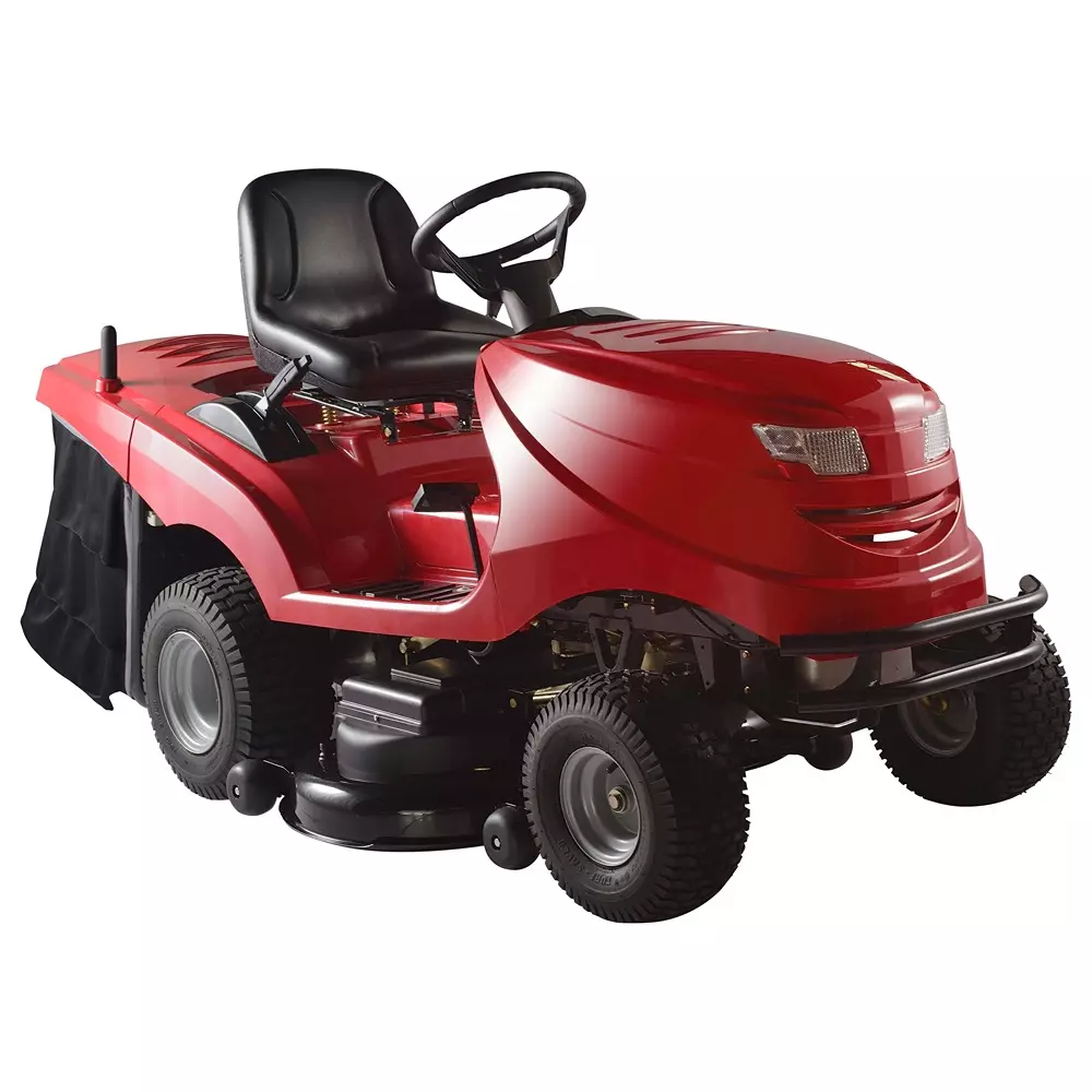 Falcon Ride On Lawn Mower Black & Orange 91.44 cm Length Steel for Gardening & Agricultural Use, COMMANDER