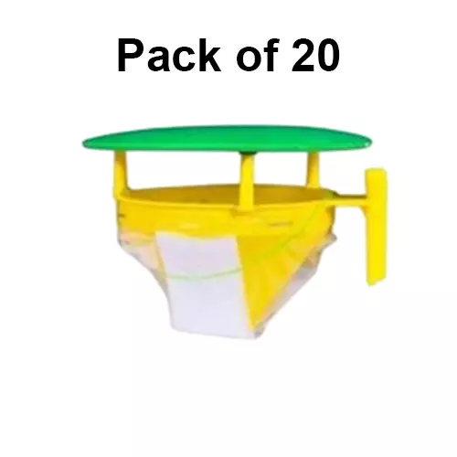 farmroot-weatherproof-and-non-toxic-farm-dbm-lure-with-funnel-trap-plastic-fr123471-pack-of-20-pcs
