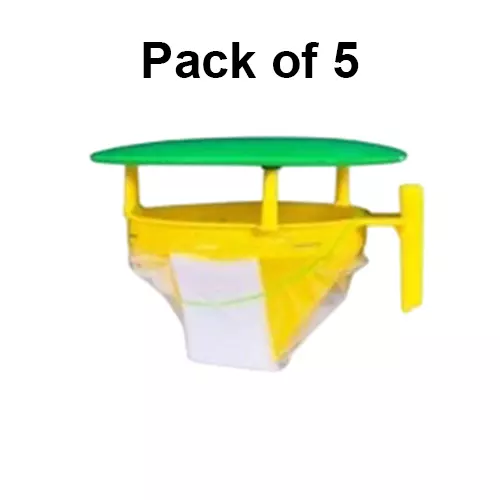 farmroot-weatherproof-and-non-toxic-farm-dbm-lure-with-funnel-trap-plastic-fr123471-pack-of-5-pcs