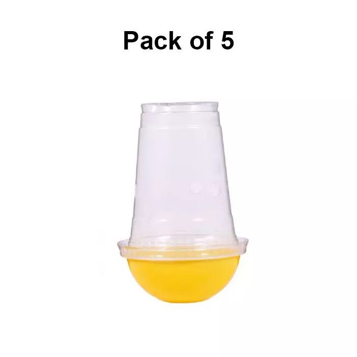 farmroot-weatherproof-and-non-toxic-farm-fruit-lure-with-fly-trap-plastic-fr123470-pack-of-5-pcs