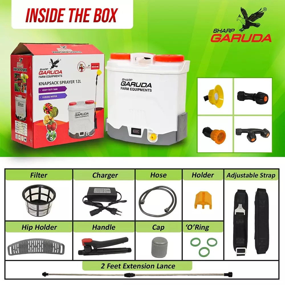 sharp-garuda-battery-sprayer-pump-12-l-capacity-for-fertilizing-pest-control-watering