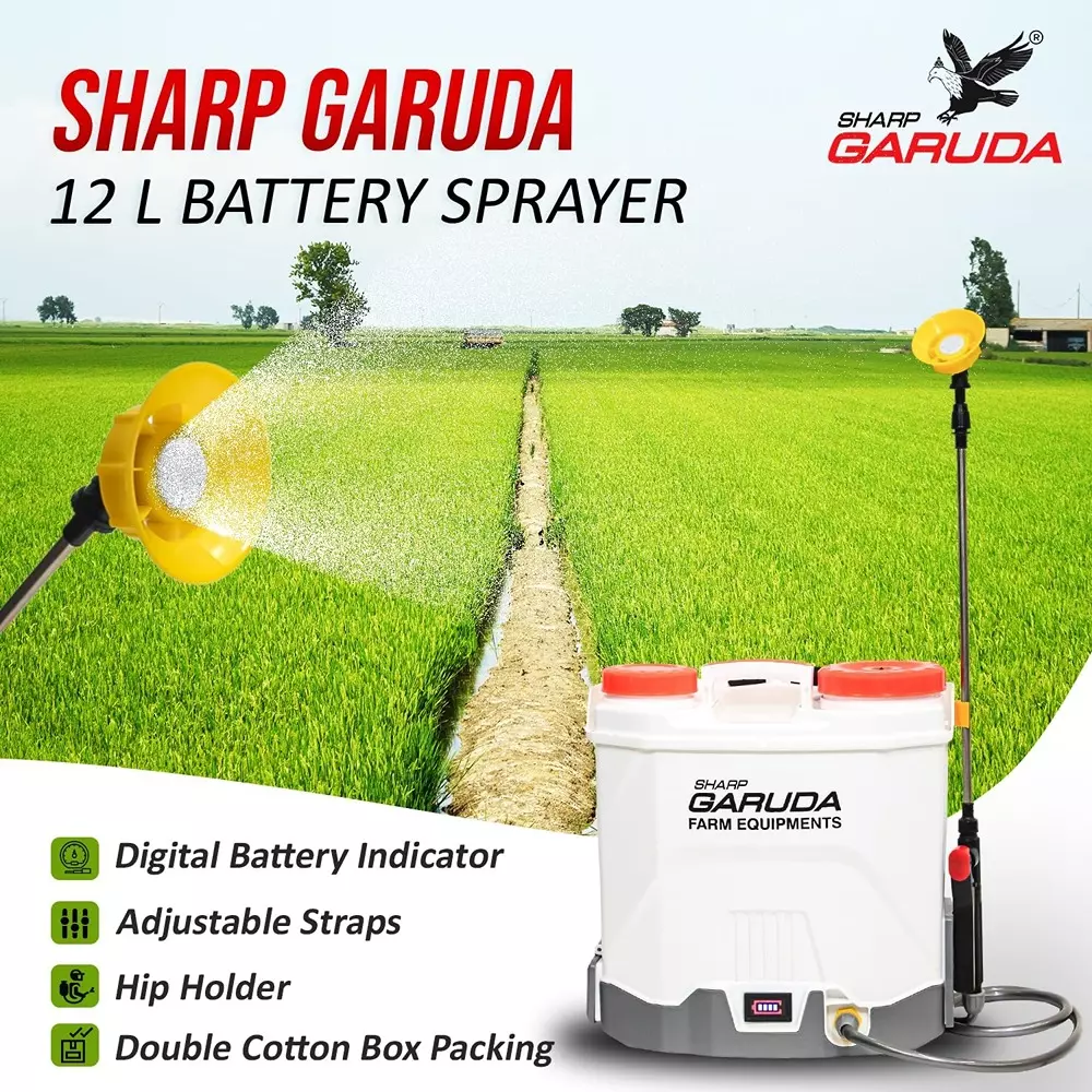 sharp-garuda-battery-sprayer-pump-12-l-capacity-for-fertilizing-pest-control-watering