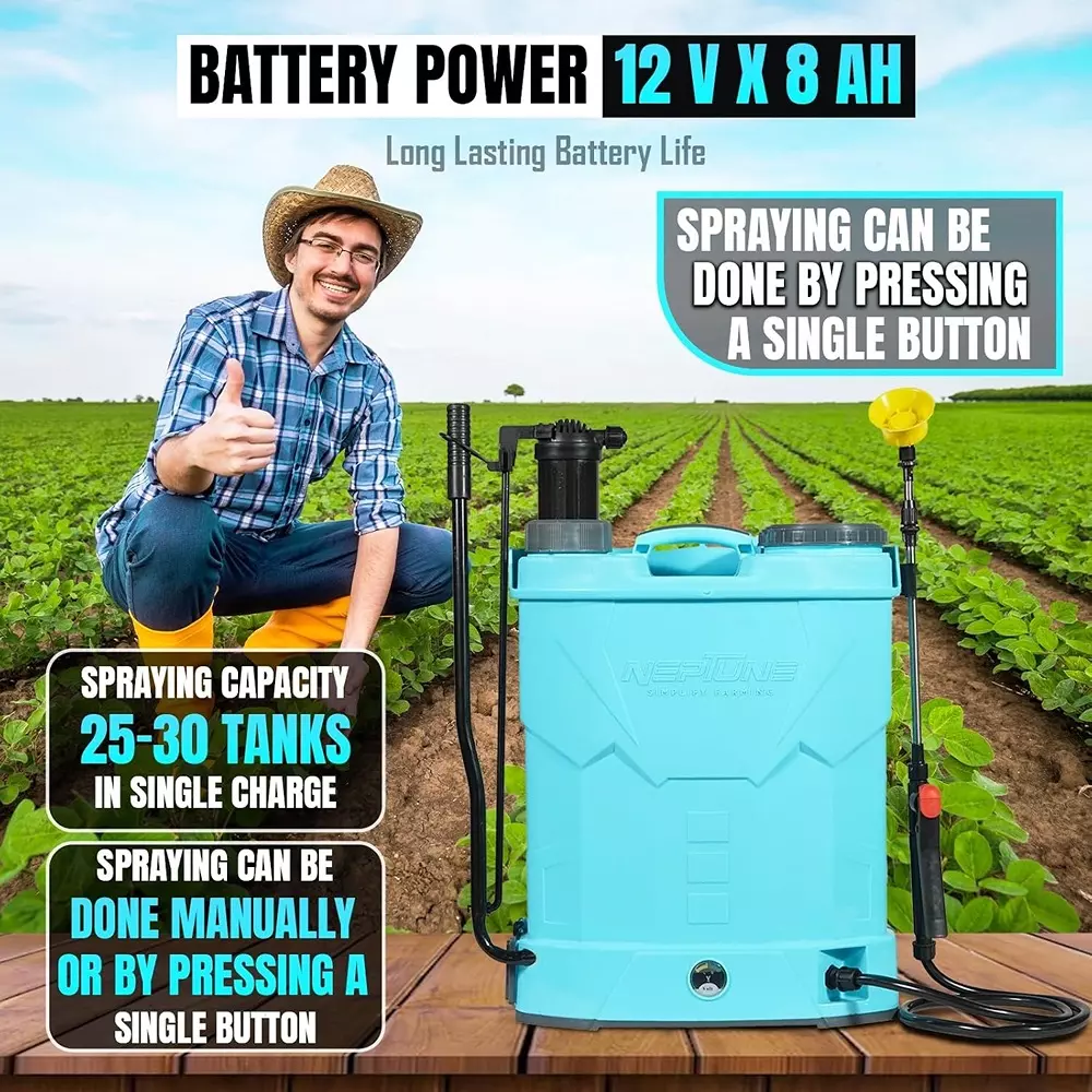 neptune-knapsack-sprayer-2-in-1-battery-and-manual-operated-single-motor-20-l-tank-capacity-12-v-x-8-ah