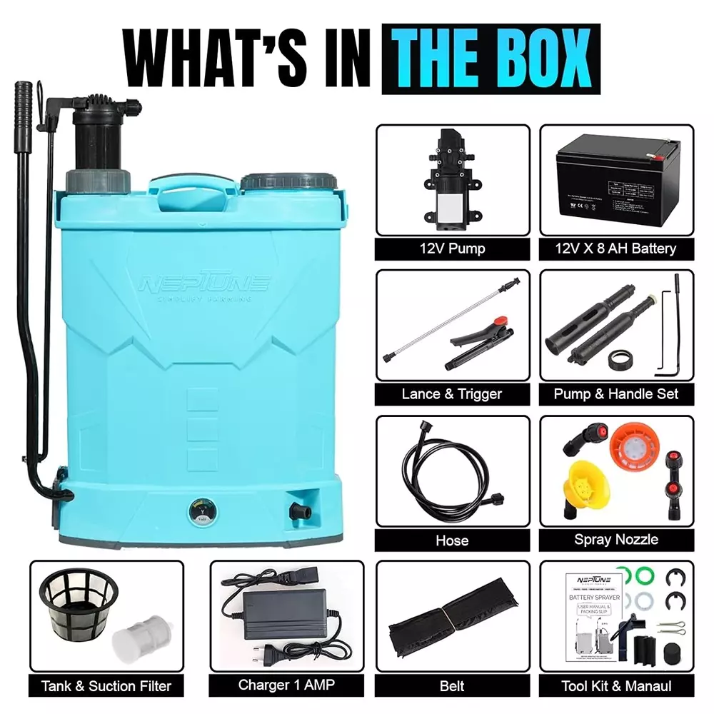 neptune-knapsack-sprayer-2-in-1-battery-and-manual-operated-single-motor-20-l-tank-capacity-12-v-x-8-ah