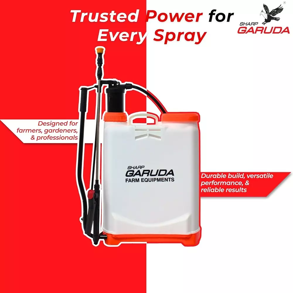sharp-garuda-manual-knapsack-sprayer-16-l-capaciy-2-ft-6096-cm-lance-high-pressure-pump-for-agriculture-garden-use