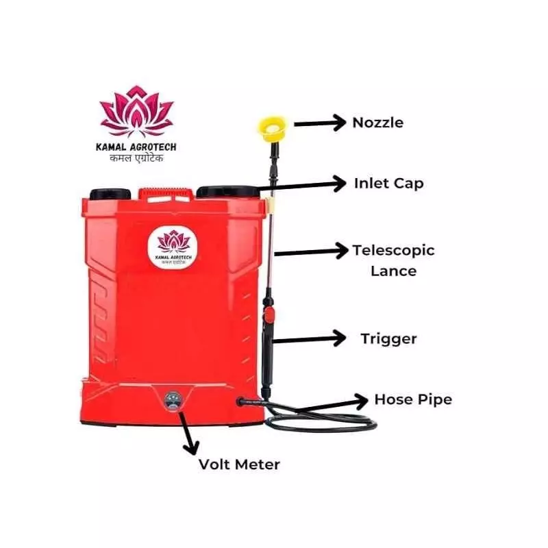 kamal-agrotech-20-litre-12v-18ah-sprayer-pump-with-double-motor