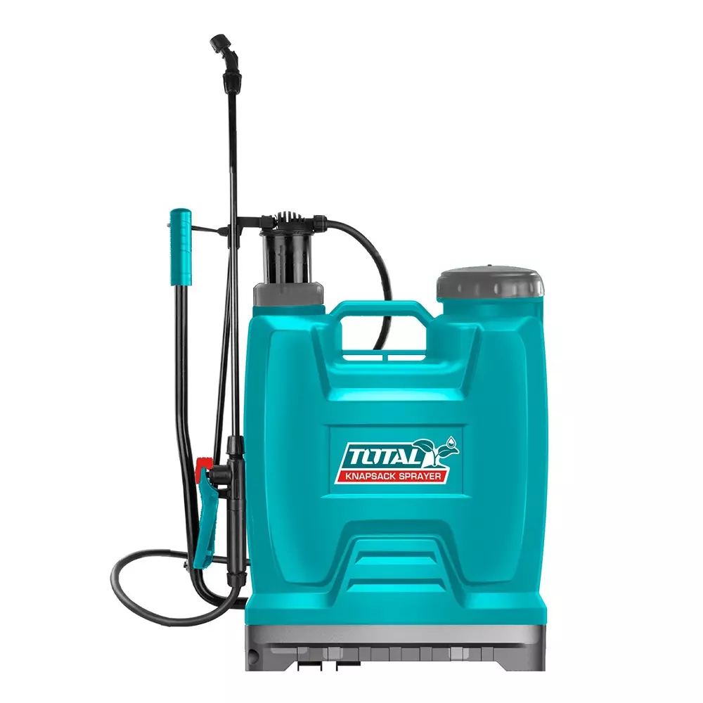 Total Knapsack Sprayer 20 L 4.5 BAR Y Trigger Fiberglass Lance Adjustable Nozzle, THSPP42002