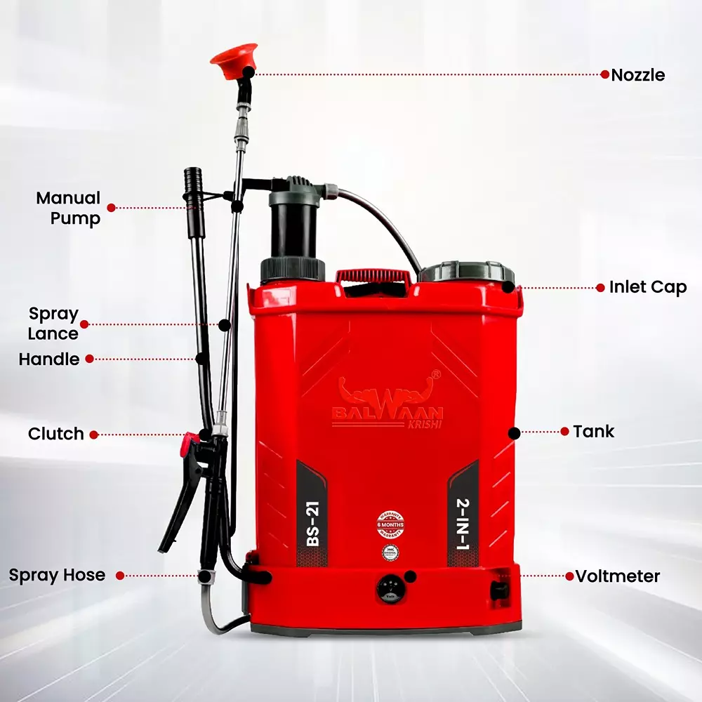 balwaan-battery-sprayer-black-red-for-farming-gardening-bs21