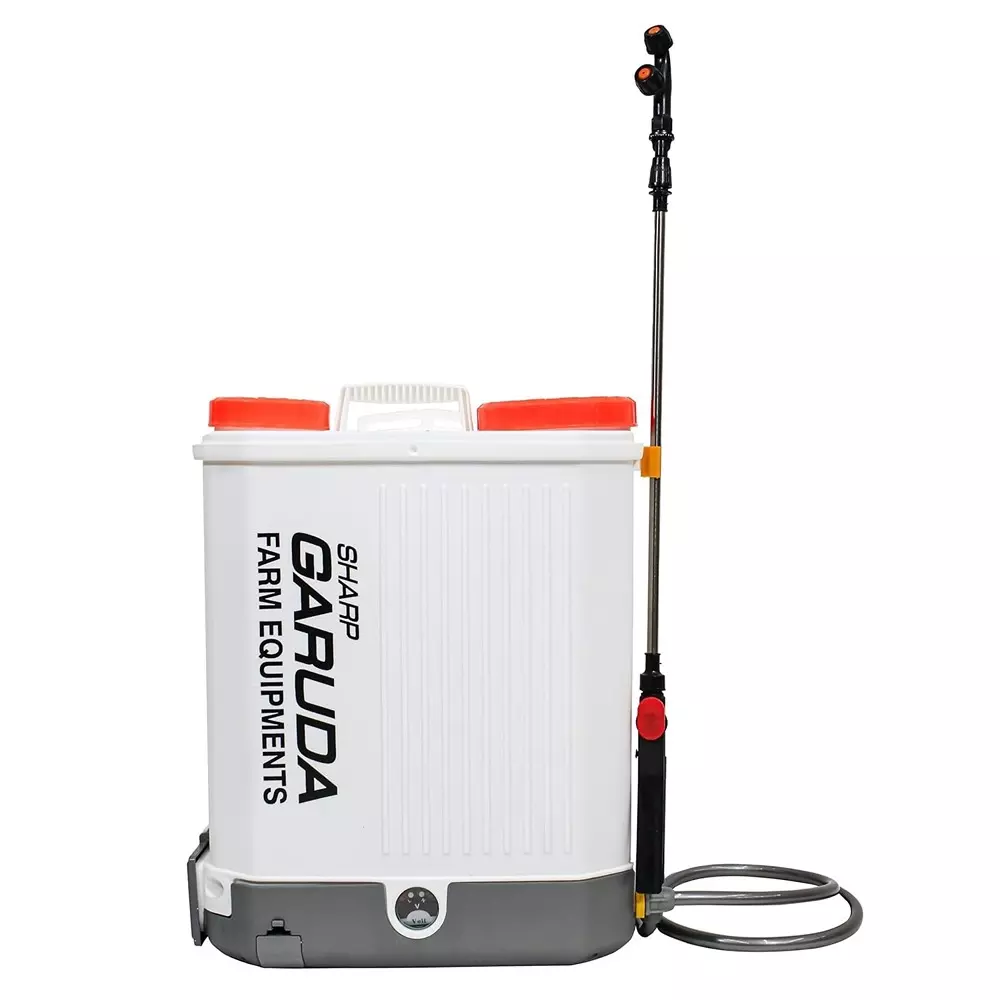 Sharp Garuda 12 V 8 Amp Battery Power Agriculture Garden Spraying Machine with Battery 16 L Tank Capacity, SGBS-16