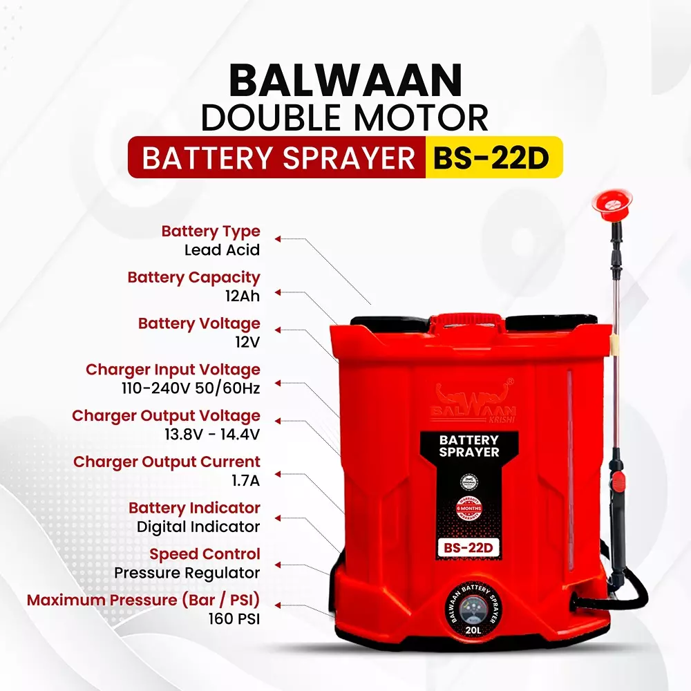 balwaan-battery-sprayer-black-red-for-farming-gardening-bs22d