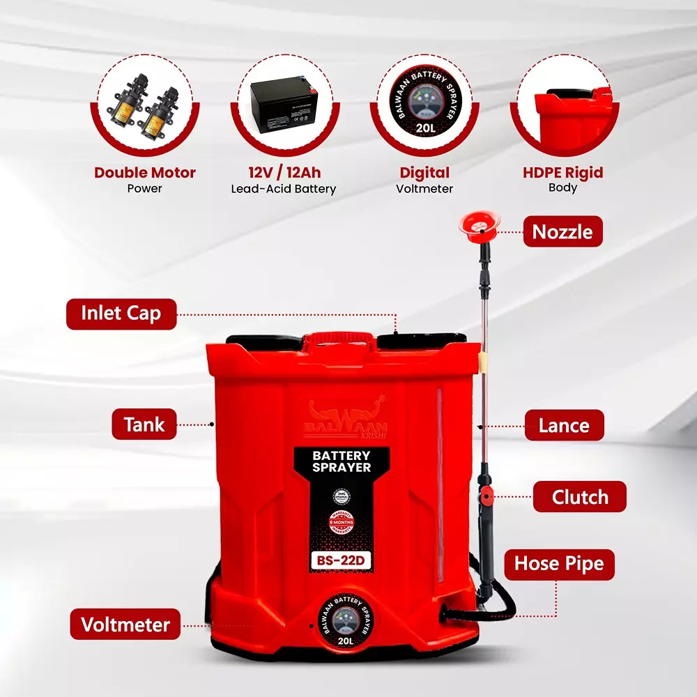 balwaan-battery-sprayer-black-red-for-farming-gardening-bs22d