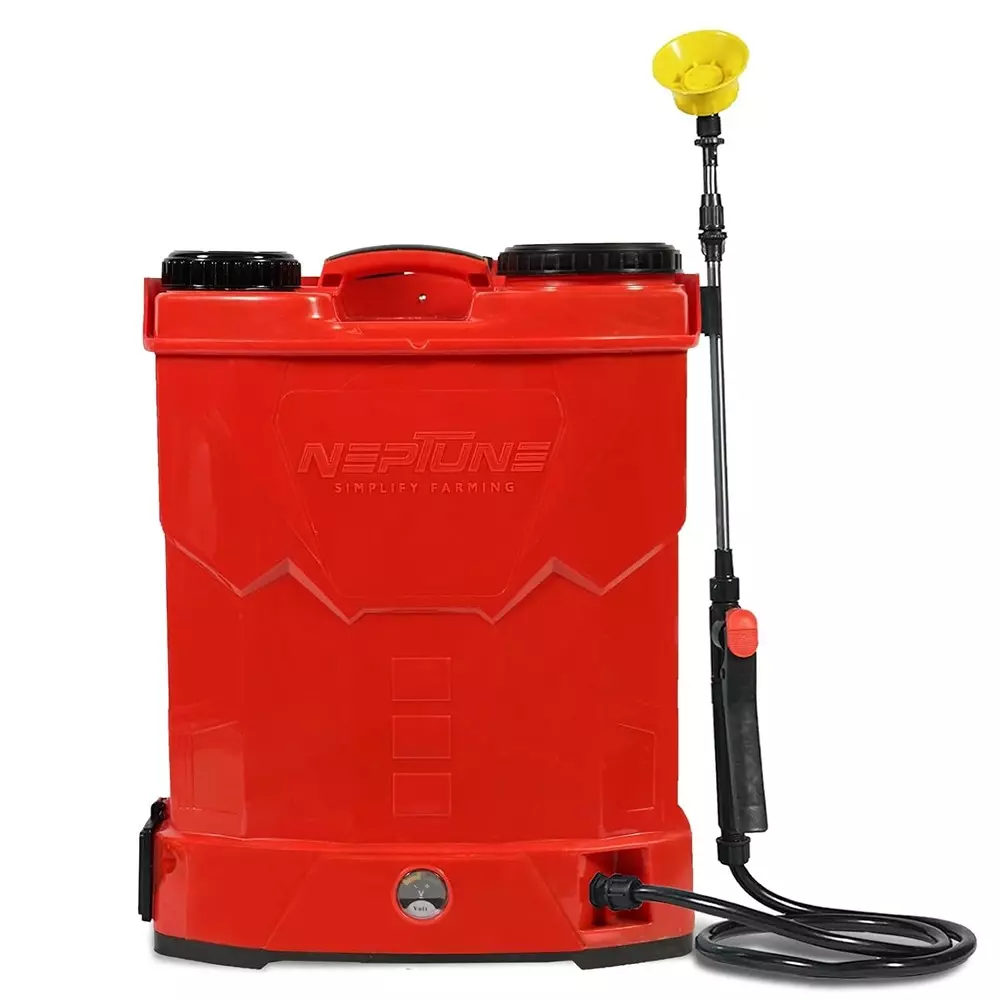 Neptune Knapsack Battery Sprayer Single Motor 20 L Tank Capacity 12 V/12 Ah Battery Capacity, Model-13