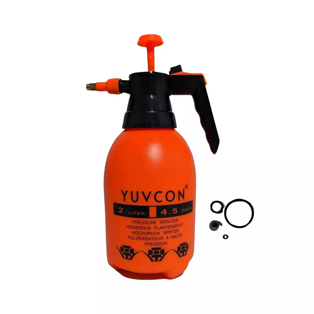 Yuvcon Manual Compression Garden Spray Pump 8 L Capacity with Adjustable Nozzle for Agriculture Use