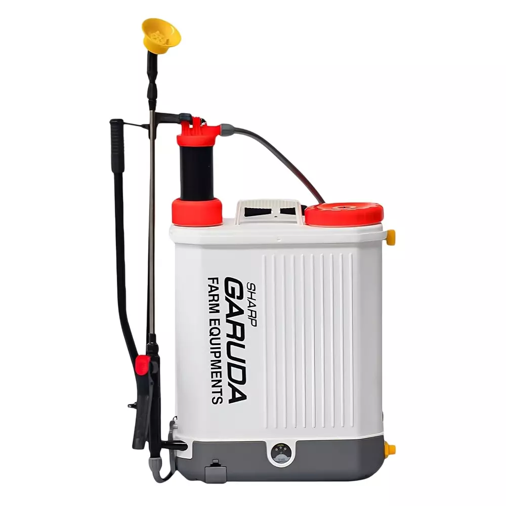 Sharp Garuda 2 in1 Battery Power & Manual Knapsack Spraying Machine with Battery 16 L Tank Capacity, SGBS-2in1