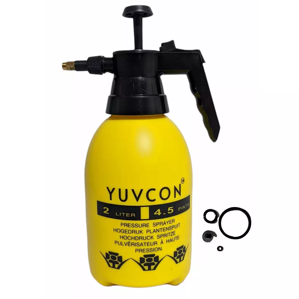 Yuvcon Plant Spray Bottle with Jet and Sprinkle Mode 2 L Capacity for Gardening and Farming Use