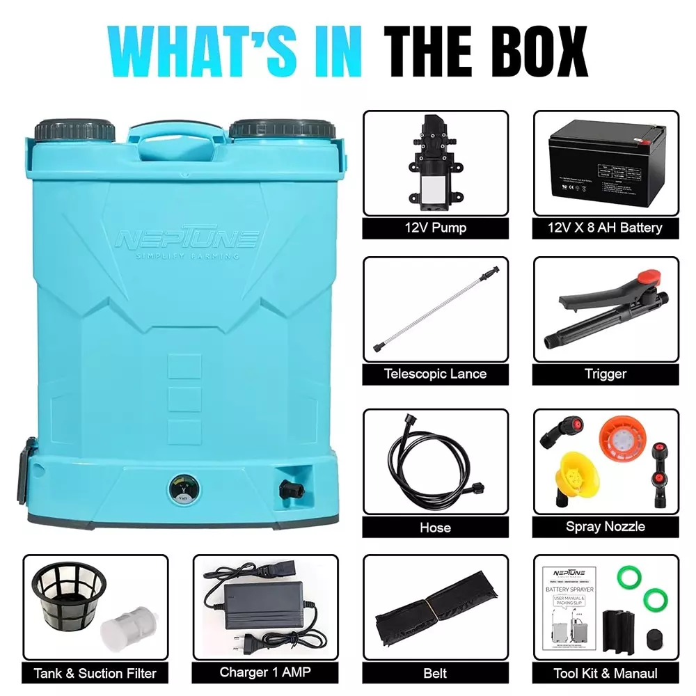 neptune-knapsack-battery-sprayer-single-motor-20-l-tank-capacity-12-v-x-8-ah