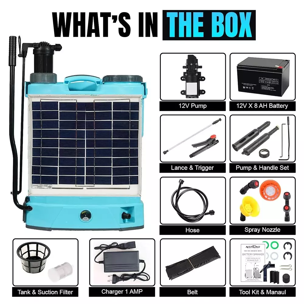 neptune-knapsack-solar-charge-battery-sprayer-20-l-tank-capacity-12-v-x-8-ah