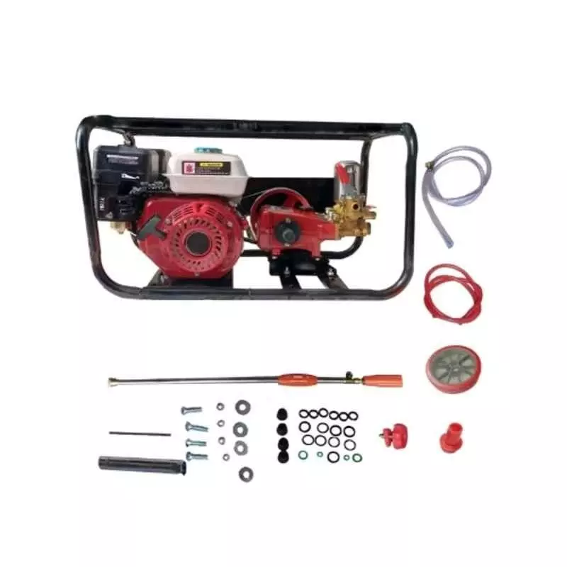 Vinspire Power Sprayer 6.5 HP 196 cc 4 Stroke Petrol Operated with HTP Pump 22 Number