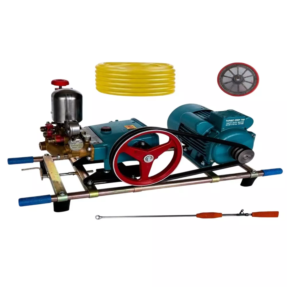 XLNT 1.5 HP Power Sprayer 1.0 to 8.0 Bar Pressure and 800-1200 RPM Speed, XTHTPM 004-50