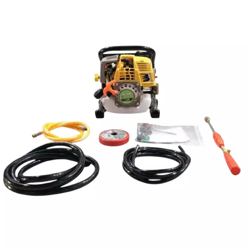 Jeevan Shakti Portable Power Sprayer 1.5-2.5 MPa Working Pressure 10 m Spray Range with 139F Petrol Engine, JS-768H ( 4 Stroke)