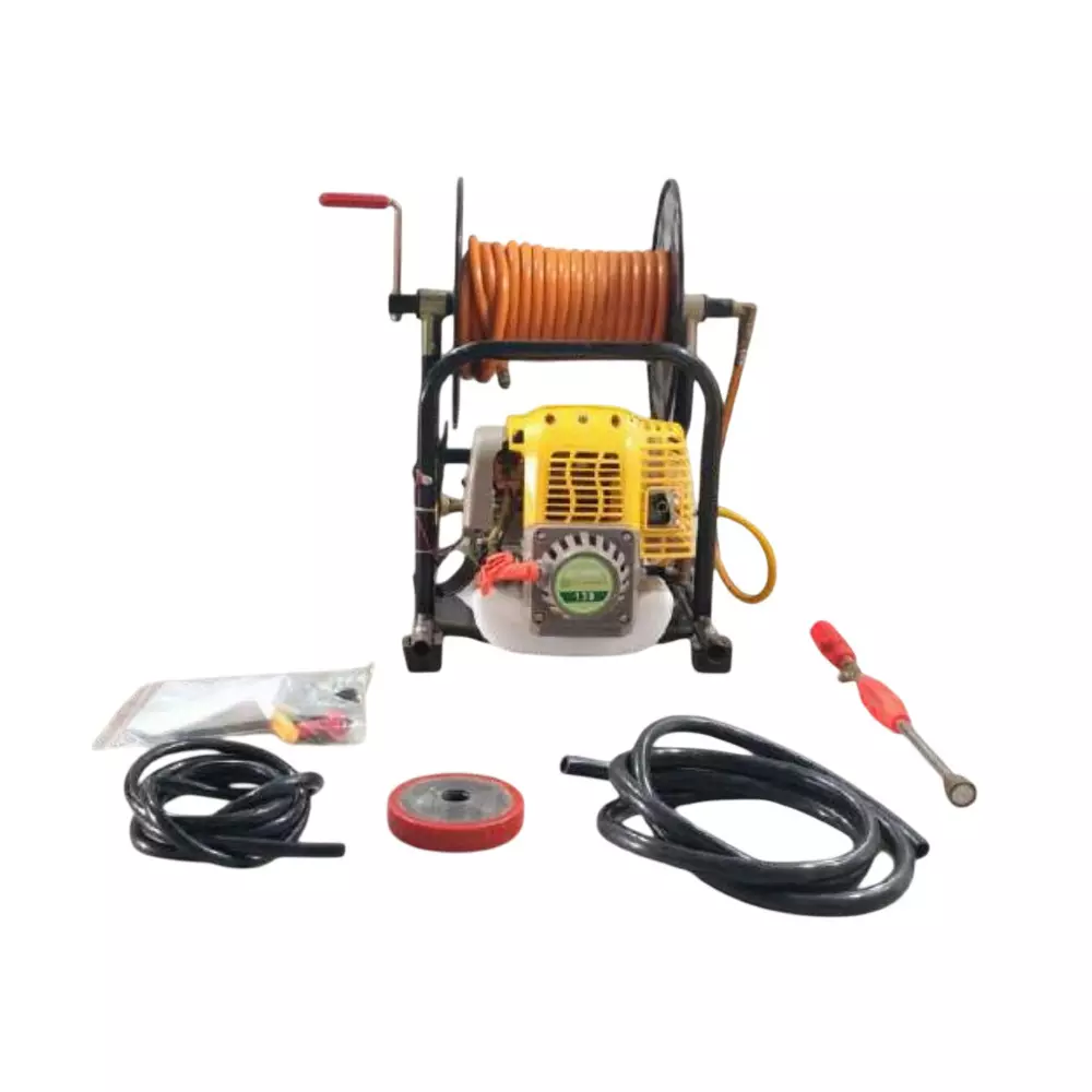 Jeevan Shakti Portable Power Sprayer 1.5-2.5 MPa Working Pressure 10 m Spray Range with 139F Petrol Engine, JS-768WH ( 4 Stroke)