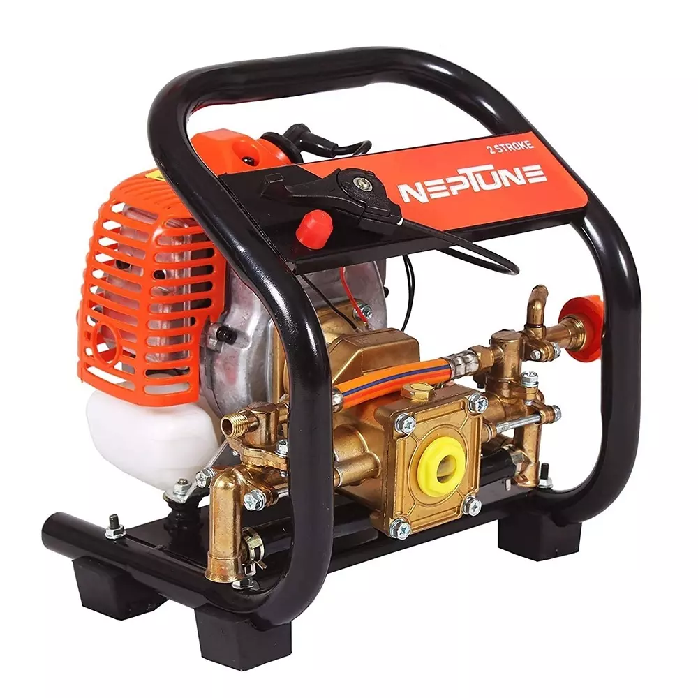 Neptune 2-Stroke 26CC Petrol Power Sprayer with Brass Pump & 10m Hose,  PW-768A