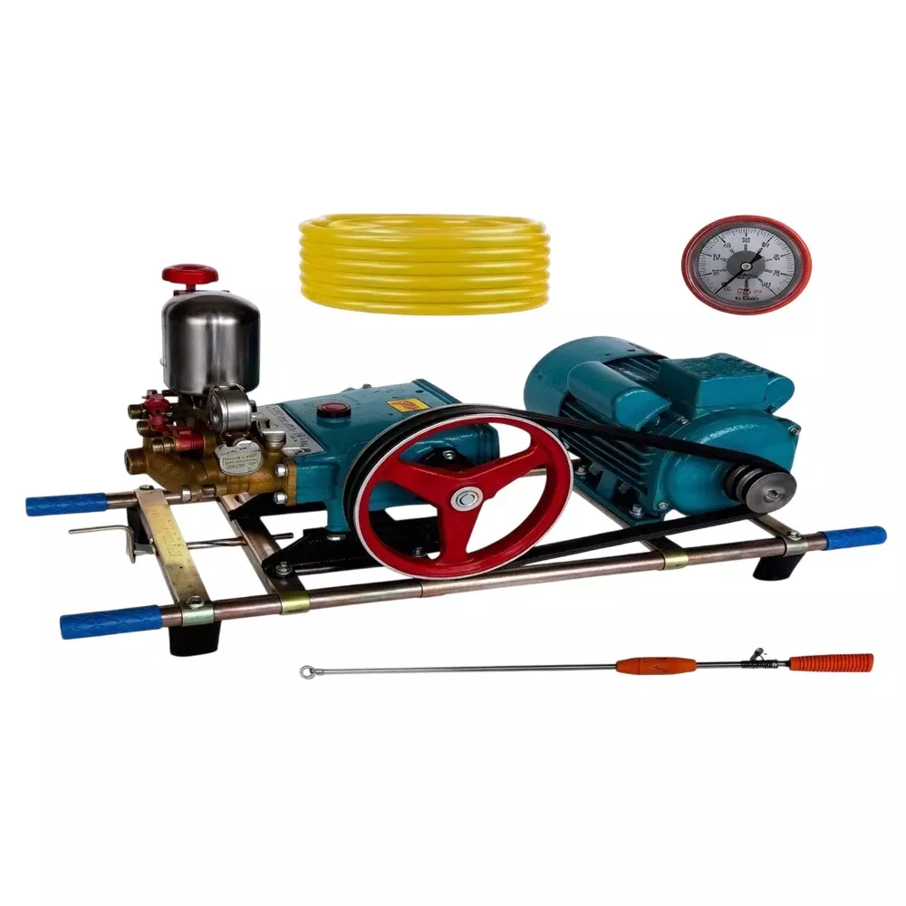 XLNT 1.5 HP Power Sprayer 1.0 to 8.0 Bar Pressure and 800-1200 RPM Speed, XTHTPM 003-30